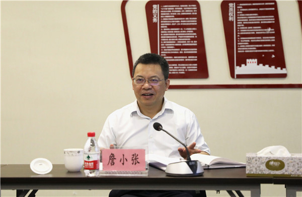 集团公司总经理詹小张一行来浙商南宫官网调研领导工作
