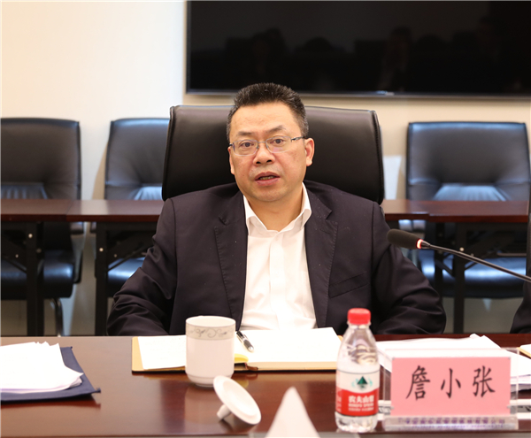集团公司总经理詹小张一行到公司调研领导工作
