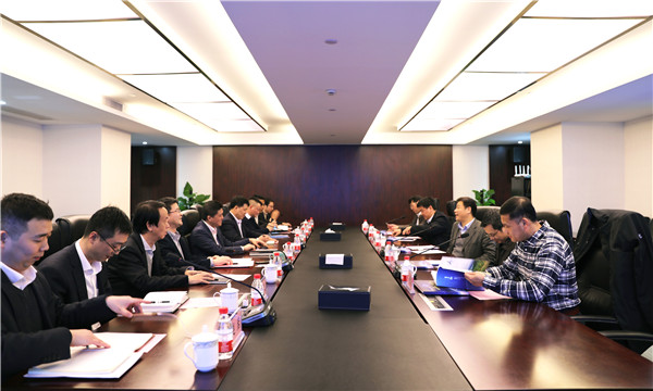广西交投总经理覃卫国一行到我司调查互换