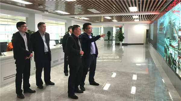 公司总经理助理、工程配送事业部总经理汪伟锋赴广西南宫官网调研领导工作