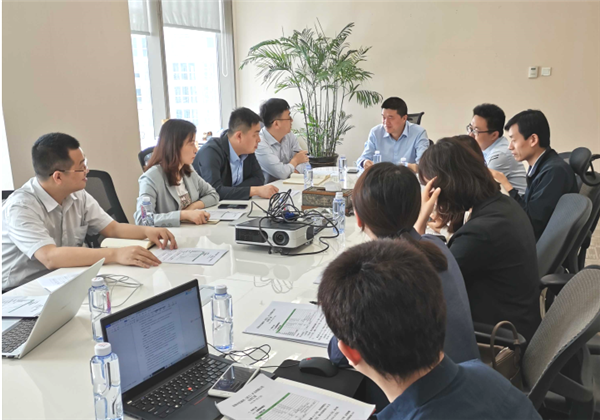 公司党委书记、、、董事长袁仁军到南宫官网建邦调研领导工作