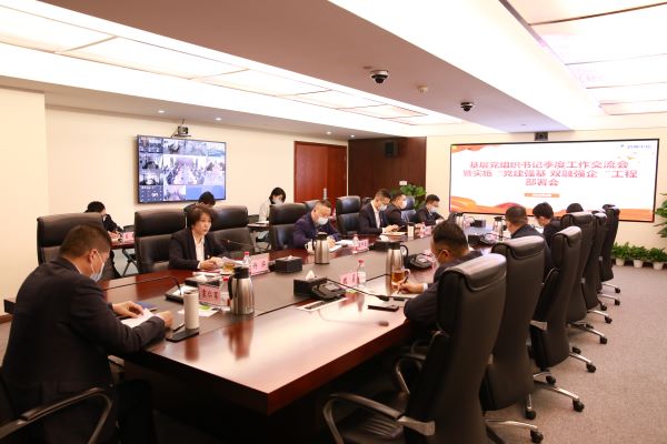 公司召开2022年第一次基层党组织书记季度工作互换会暨执行“党建强基 双融强企”工程部署会