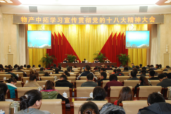 公司学习通报十八大汇报心灵