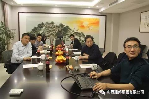 董事长袁仁军、副总经理梁靓一行前往建邦集团洽谈合作